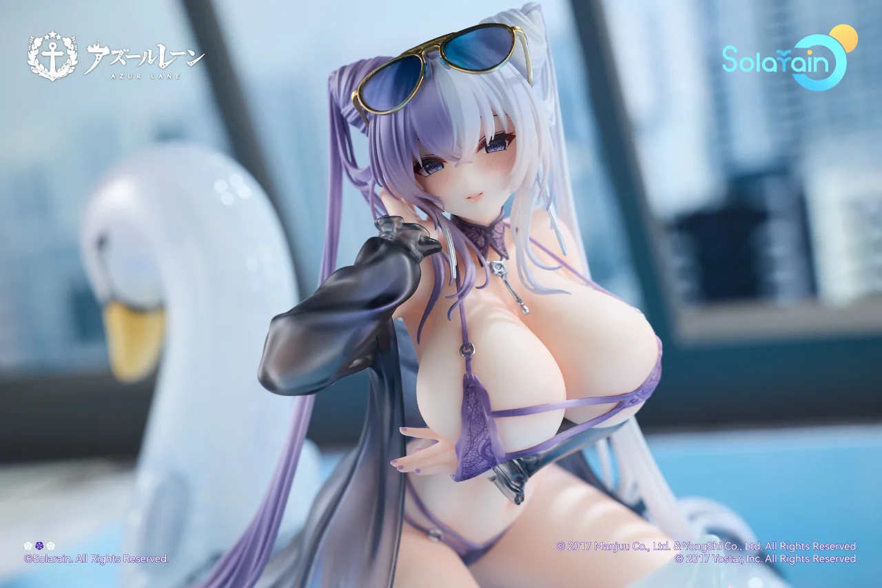 Figurine Ying Swei Ver. Blue Waves, Limpid Summer d'Azur Lane par Solarain